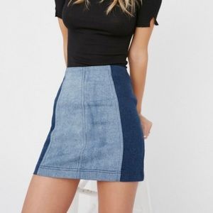Free People Denim Skirt